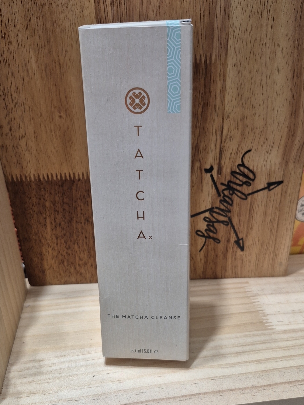 Tatcha Gentle Matcha Cleanse - Beige & Teal Accent
